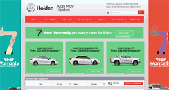 Desktop Screenshot of alanmayholden.com.au